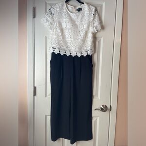 Tahari formal romper jumpsuit size 8 nwt